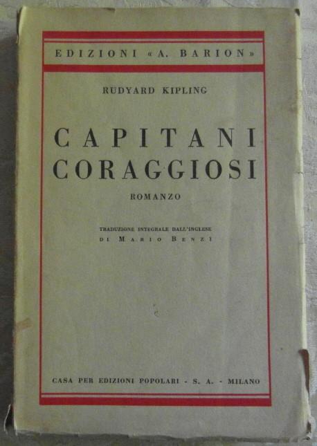 Capitani Coraggiosi - Rudyard Kipling - copertina