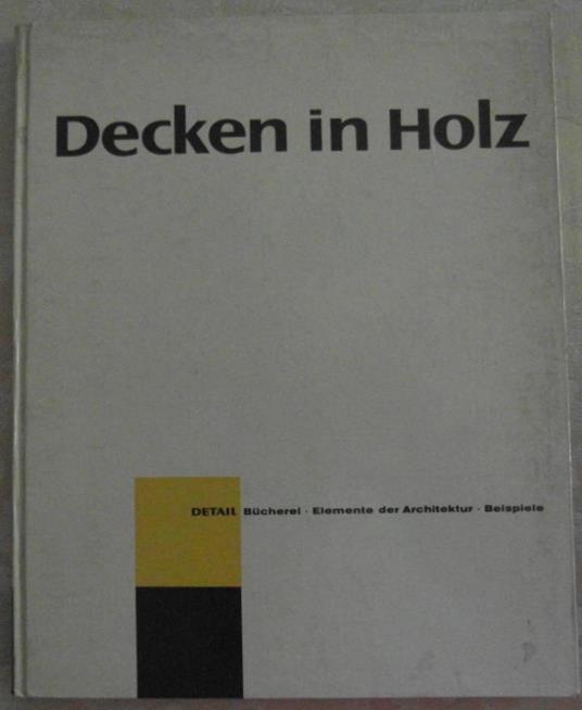 Decken In Holz - copertina
