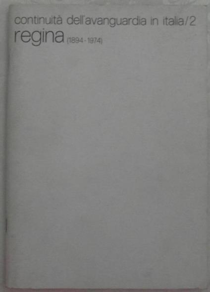 Regina - copertina