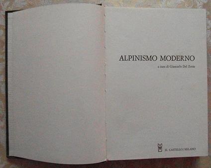 Alpinismo Moderno - copertina
