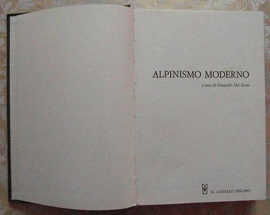 Alpinismo Moderno - copertina