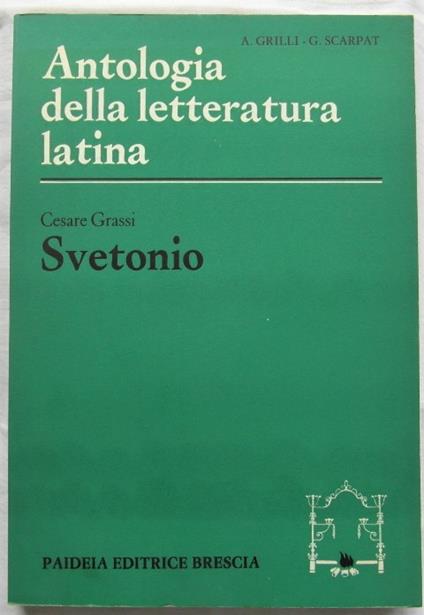 Svetonio - Cesare Grassi - copertina