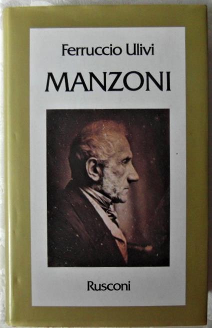 Manzoni - Ulivi Ferruccio - copertina