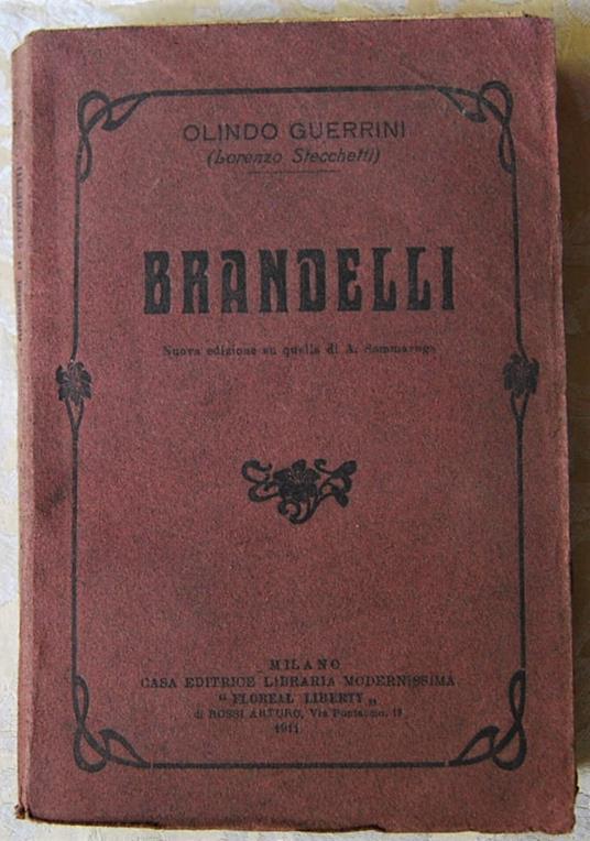 Brandelli - Olindo Guerrini - copertina
