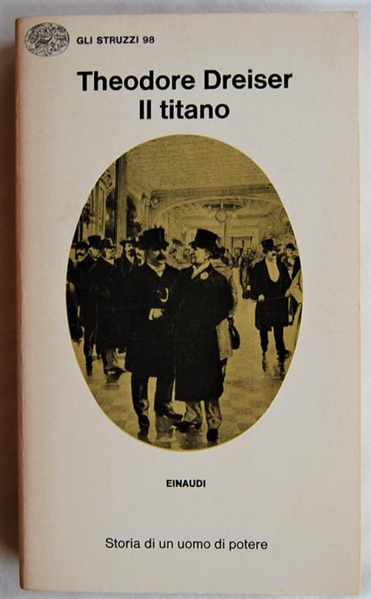 Il Titano - Theodore Dreiser - copertina