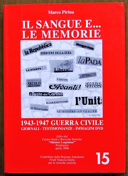 Il Sangue E Le Memorie - copertina