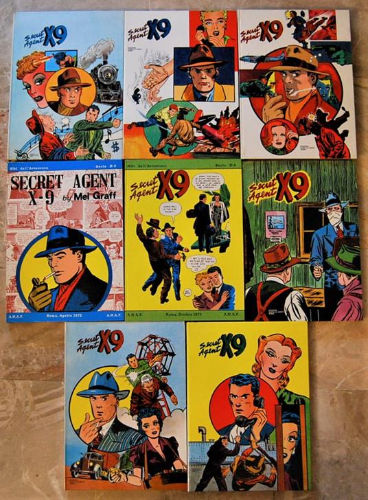 Secret Agent X9 - copertina