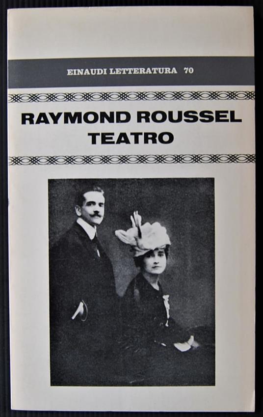 Teatro - Raymond Roussel - copertina