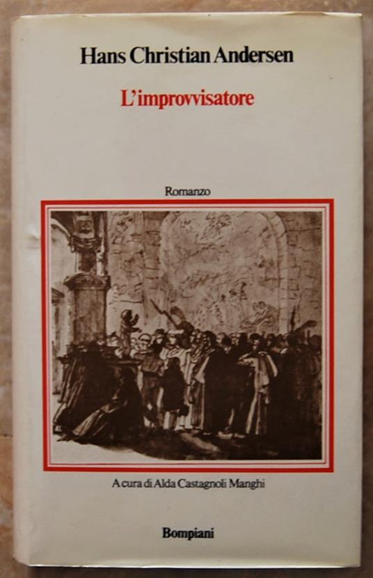 L'Improvvisatore - Hans Christian Andersen - copertina