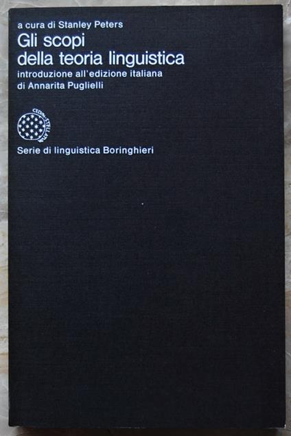 Gli Scopi Della Teoria Linguistica - copertina