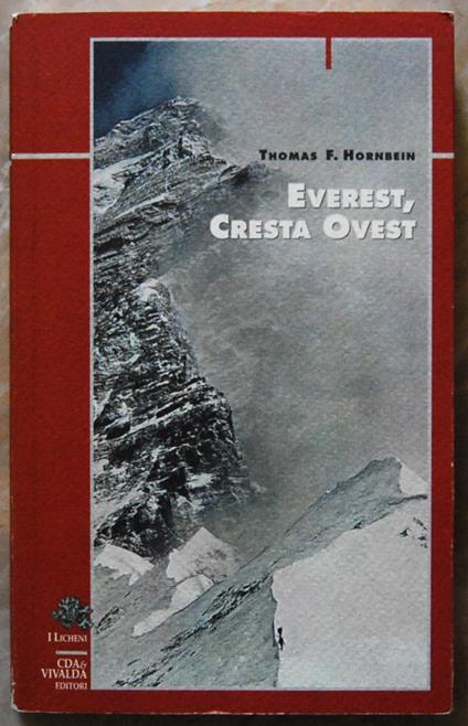 Everest, Cresta Ovest - copertina