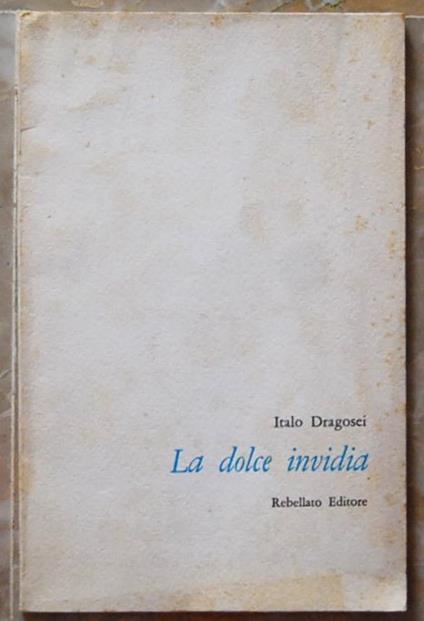 La Dolce Invidia - copertina