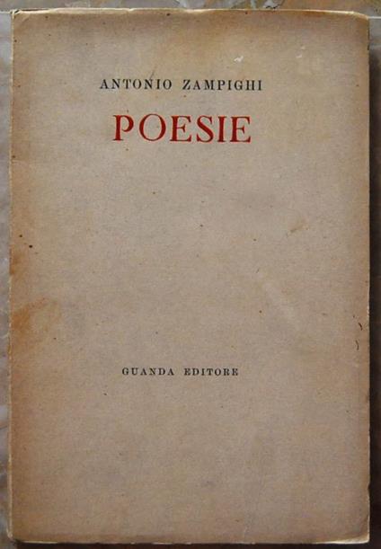 Poesie - copertina