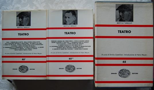 Teatro - Bertolt Brecht - copertina