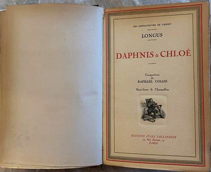 Daphnis Et Chloe - copertina