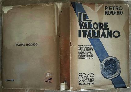 Il Valore Italiano. Volume Secondo - copertina