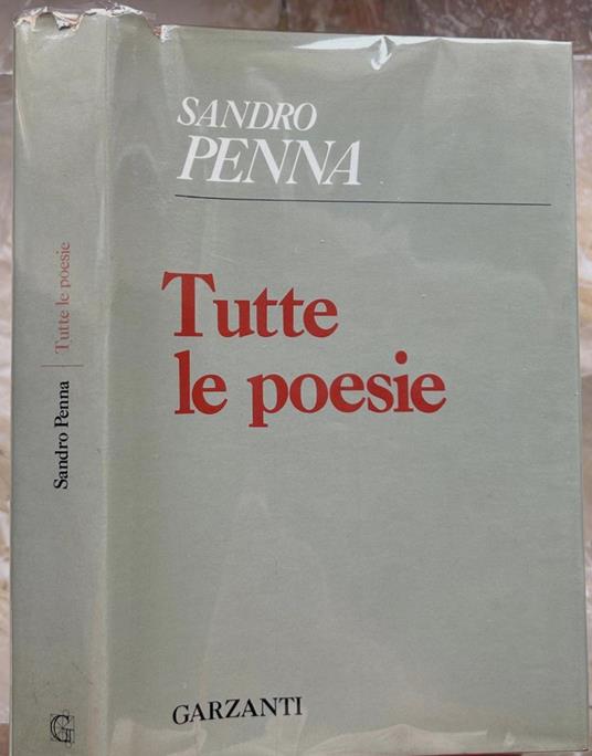 Tutte Le Poesie - Sandro Penna - copertina