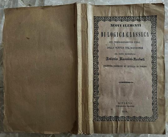 Nuovi Elementi Di Logica Classica - copertina