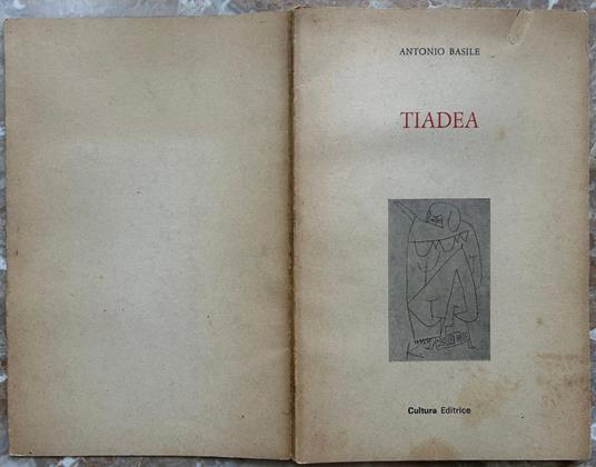 Tiadea - Antonio Basile - copertina