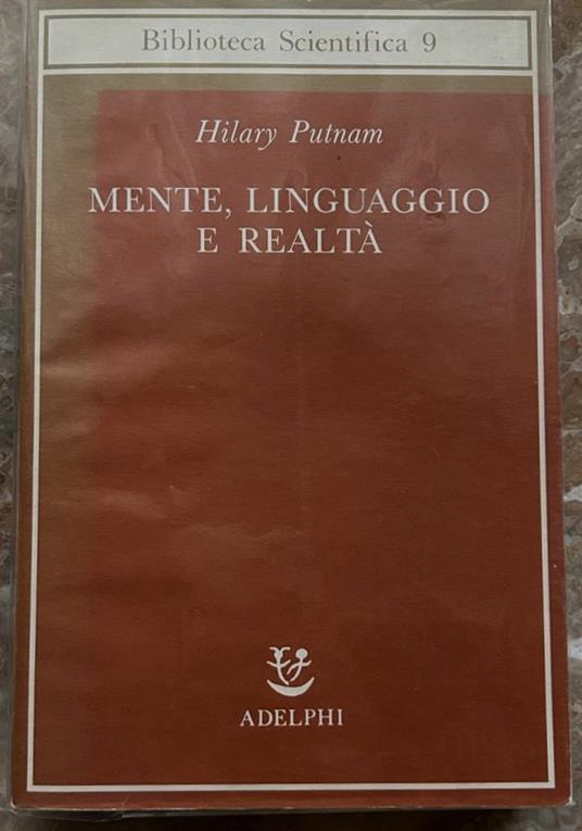 Mente, Linguaggio E Realta' - copertina