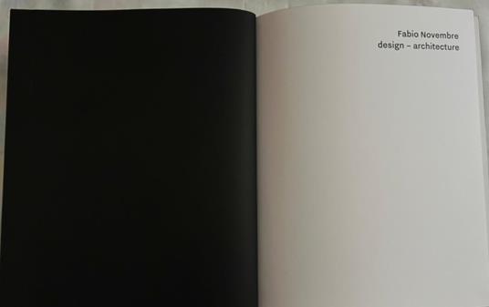 Fabio Novembre. Design Architecture - copertina