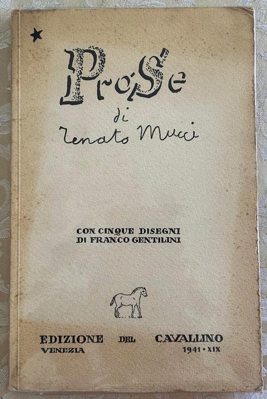 Prose - Renato Mucci - copertina