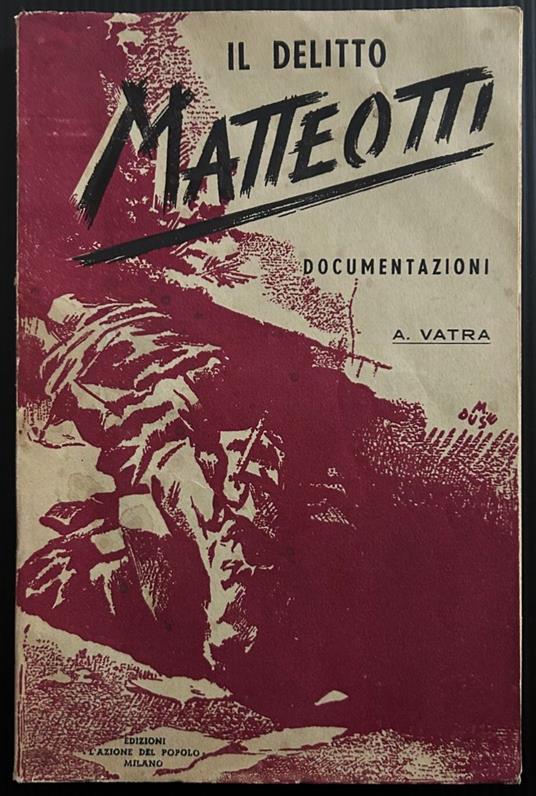 Il Delitto Matteotti - copertina