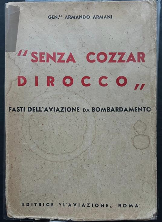 Senza Cozzar Dirocco - copertina