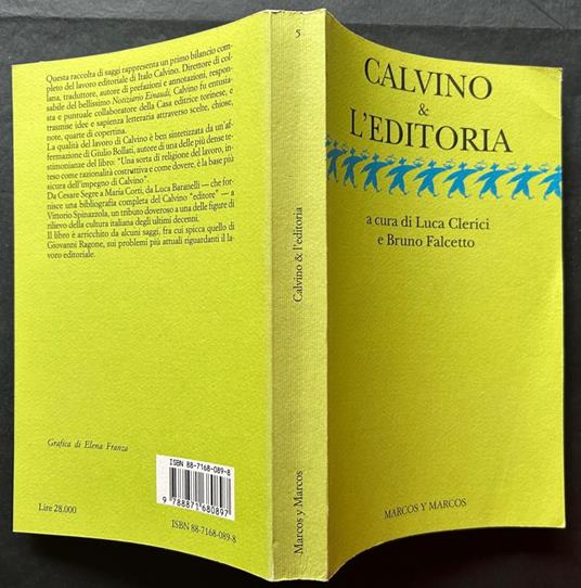 Calvino & L'Editoria - copertina