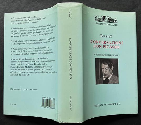 Conversazioni Con Picasso - Brassaï - copertina