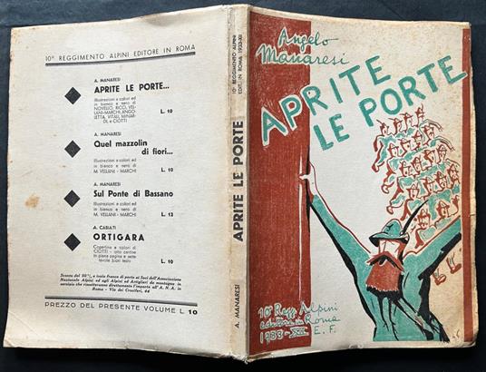 Aprite Le Porte - Angelo Manaresi - copertina