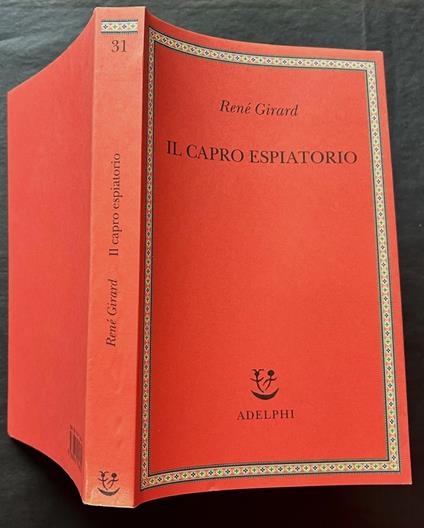Il Capro Espiatorio - copertina