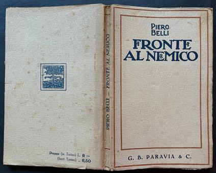 Fronte Al Nemico - copertina