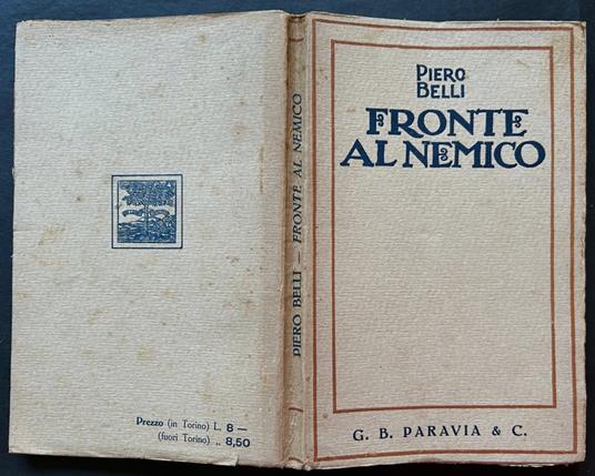 Fronte Al Nemico - copertina