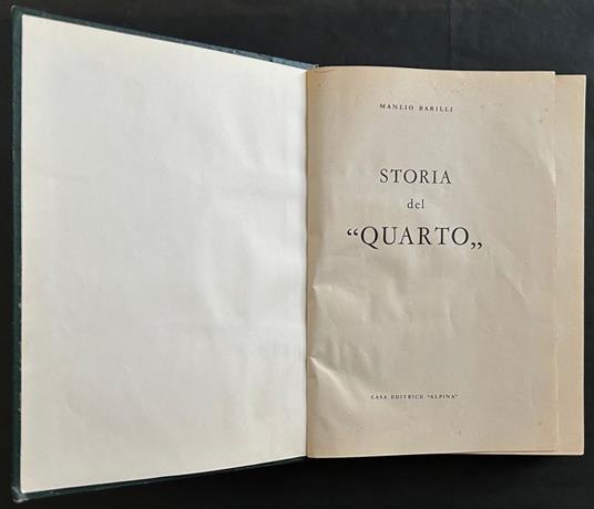 Storia Del Quarto - copertina