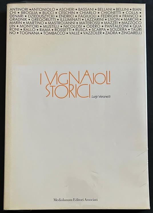 I Vignaioli Storici - Luigi Veronelli - copertina
