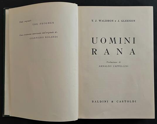 Uomini Rana - copertina