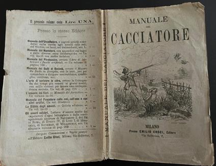 Manuale Del Cacciatore - copertina