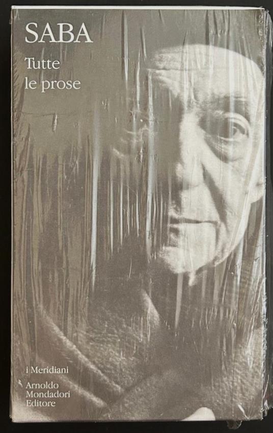 Tutte Le Prose - Umberto Saba - copertina