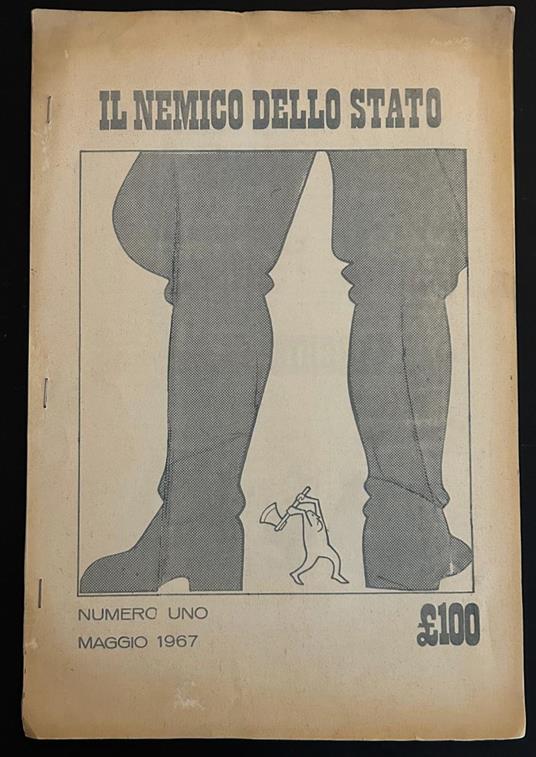 Il Nemico Dello Stato. Numero Uno Maggio 1967 - copertina