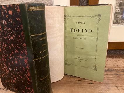 Storia di Torino - Luigi Cibrario - copertina