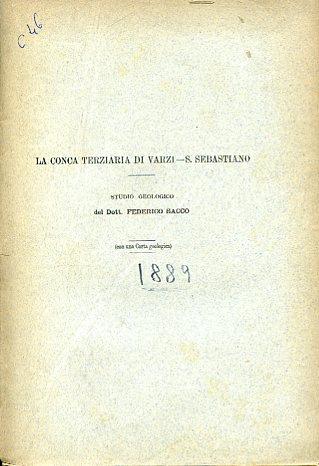 La conca terziaria di Varzi - S. Sebastiano. Studio geologico - Federico Sacco - copertina