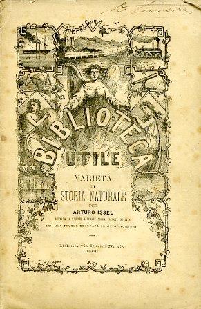 Varietà di storia naturale - Arturo Issel - copertina