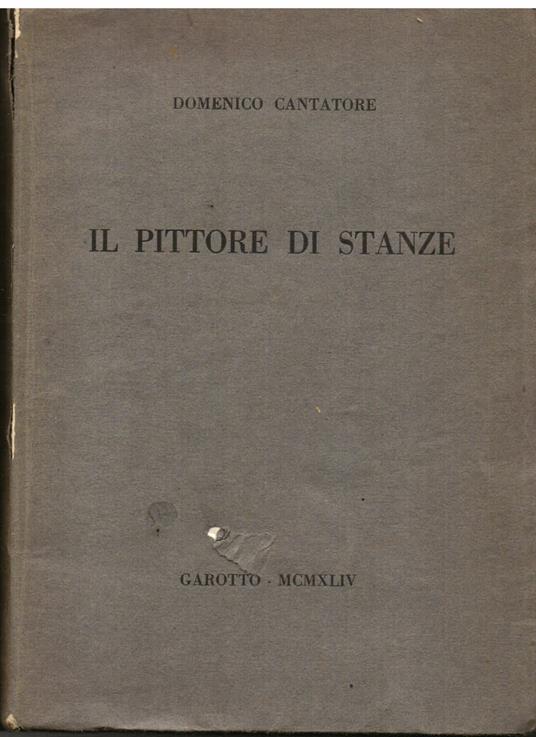 Il pittore di stanze - Domenico Cantatore - copertina