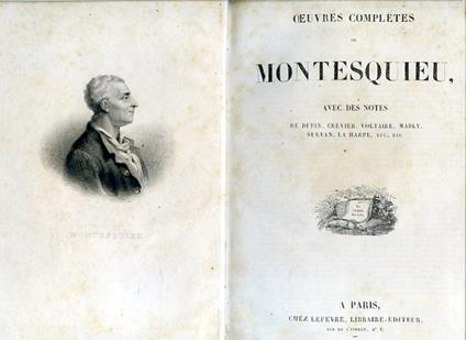 Oeuvres complètes. Avec des notes de Dupin, Crevier, Voltaire, Mably, Servan, La Harpe, etc., etc - copertina