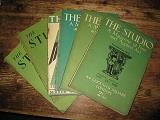 The Studio. A Magazine of Fine and Applied Art founded in 1893 SIX NUMBERS: Volume 90, Number 390. Sept. 15th 1925 & Number 392. Nov. 14th Volume 96. Number 428. Nov. 1928 Vol. 98. No. 441. December 1929 No. 451. October 1930 No. 454. January 193 - copertina