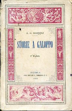 Storie a galoppo. 1° migliaio - copertina
