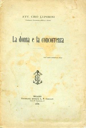 La donna e la concorrenza - Ciro Luporini - copertina