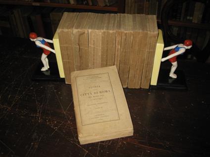 Storia della Città di Roma nel Medio Evo dal secolo V al XVI. Prima traduzione italiana sulla seconda edizione tedesca dell'avv. Renato Manzato - copertina