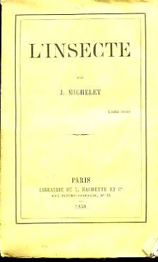L' Insecte - Jules Michelet - copertina